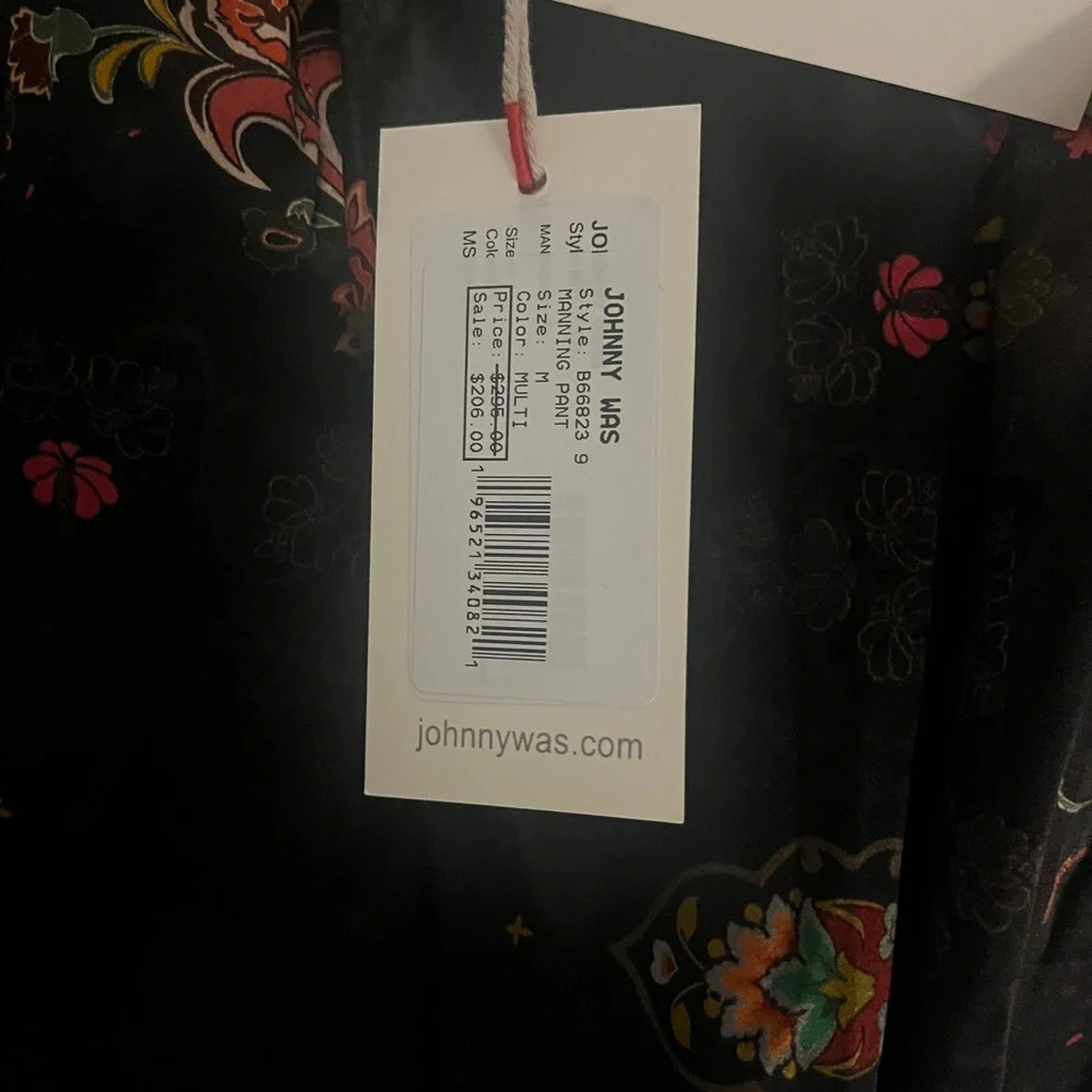 FINAL price Johnny Was Biya Misty Easy Pant Silk Wide Leg Pants FINAL PRICE - Picture 5 of 5